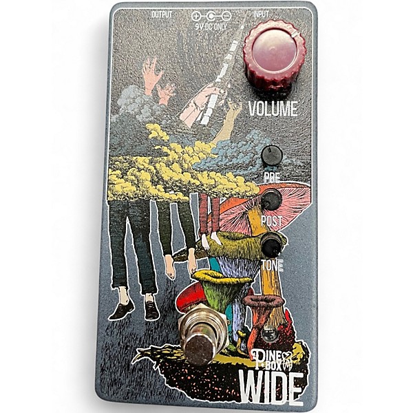 Used Pine Box Custom WIDE V2 Effect Pedal