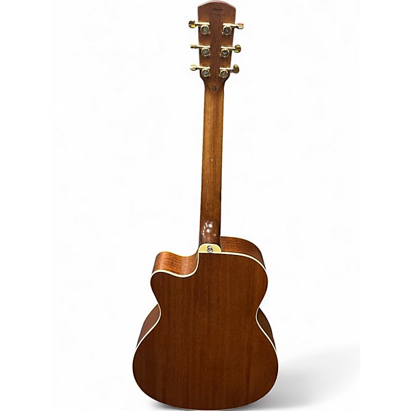 Used Alvarez AFH600CE Natural Acoustic Electric Guitar