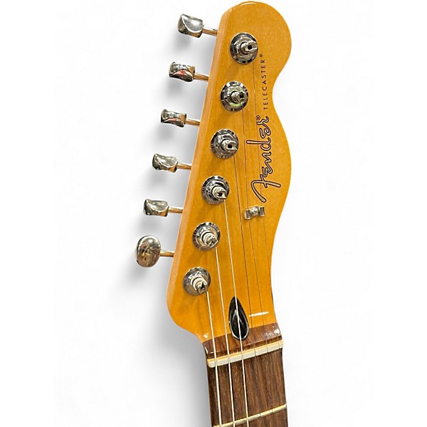 Used Fender Player II Telecaster Metallic Green Solid Body Electric Guitar