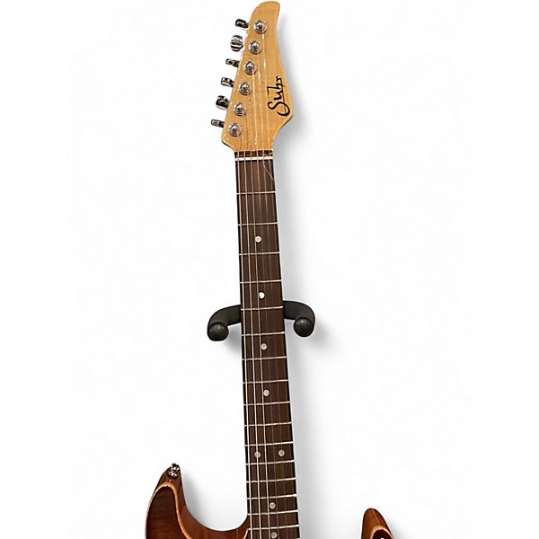Used Suhr Standard Roasted Bengal Burst Natural Solid Body Electric Guitar