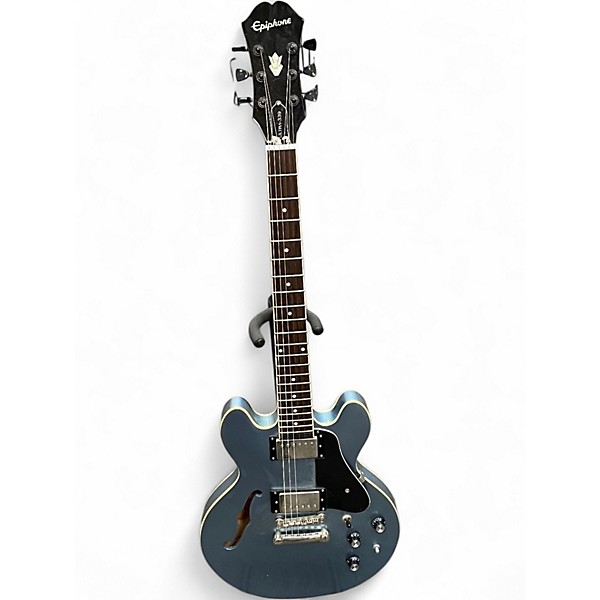 Used Epiphone 339 Ultra Blue Hollow Body Electric Guitar