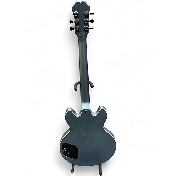 Used Epiphone 339 Ultra Blue Hollow Body Electric Guitar