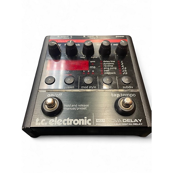 Used TC Electronic ND1 Nova Delay Effect Pedal