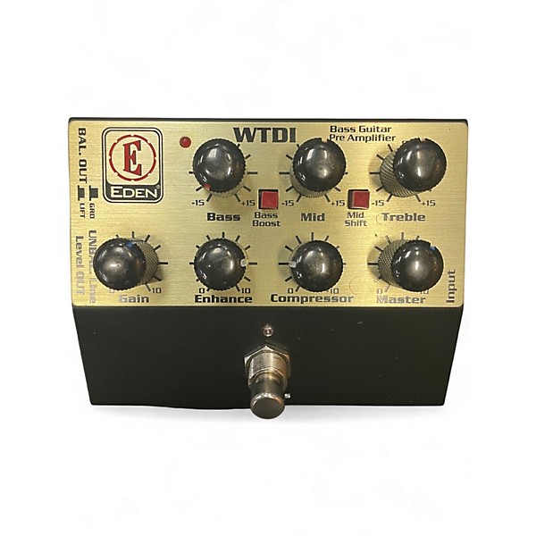 Used Eden WTDI Bass Preamp