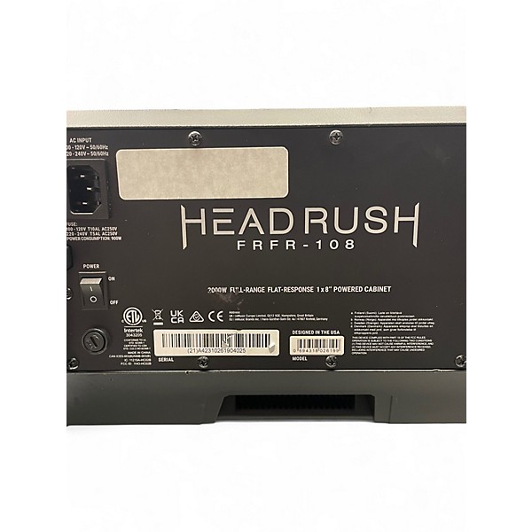 Used HeadRush FRFR-108 Guitar Cabinet
