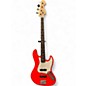 Used Squier Affinity Jazz Bass Red Electric Bass Guitar thumbnail