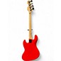 Used Squier Affinity Jazz Bass Red Electric Bass Guitar