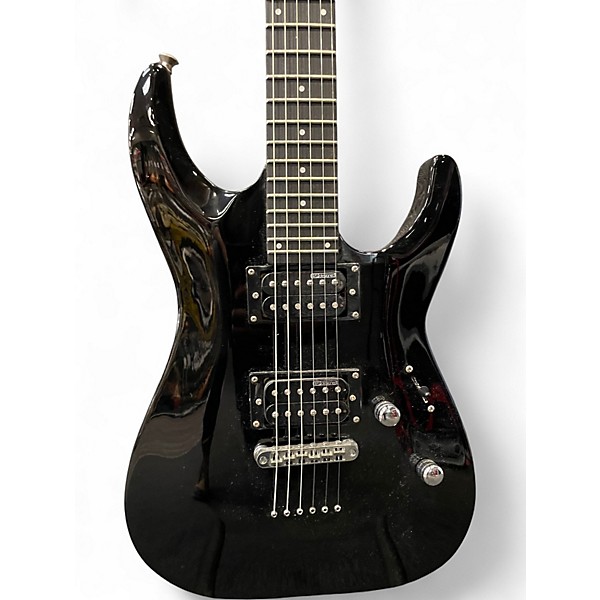 Used ESP LTD MH10 Black Solid Body Electric Guitar