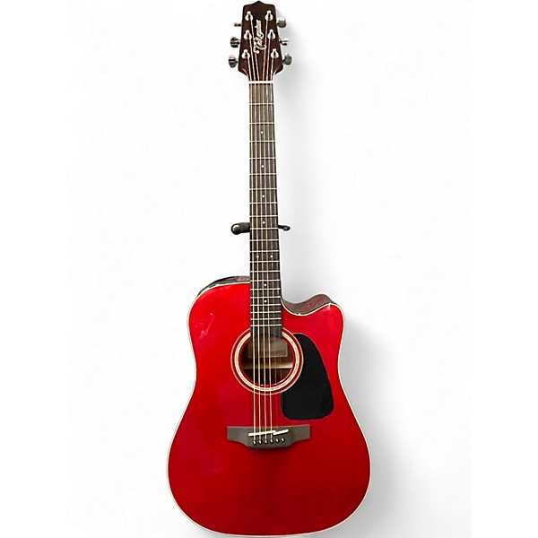 Used Takamine GD30CE Wine Red Acoustic Electric Guitar