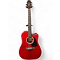 Used Takamine GD30CE Wine Red Acoustic Electric Guitar thumbnail
