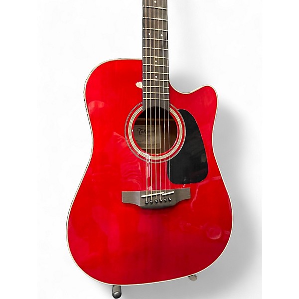Used Takamine GD30CE Wine Red Acoustic Electric Guitar