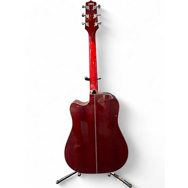 Used Takamine GD30CE Wine Red Acoustic Electric Guitar