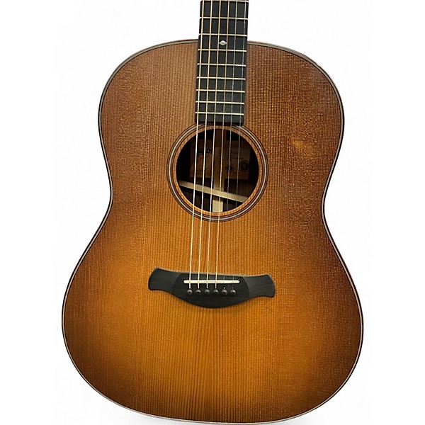 Used Taylor BUILDER'S EDITION 717E Honey Burst Acoustic Electric Guitar