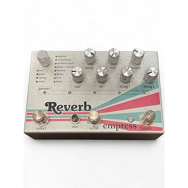 Used 2010s Empress Effects reverb Effect Pedal
