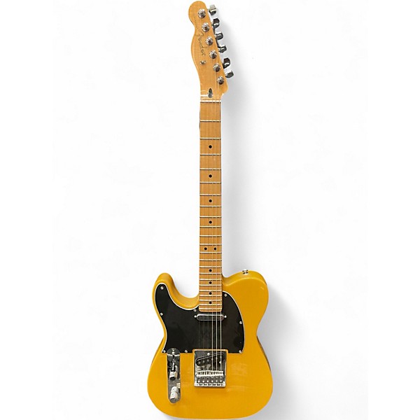 Used Fender Player Telecaster Left Handed Butterscotch Blonde Solid Body Electric Guitar