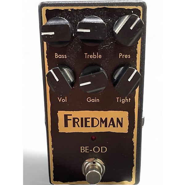 Used Friedman BE-OD Effect Pedal