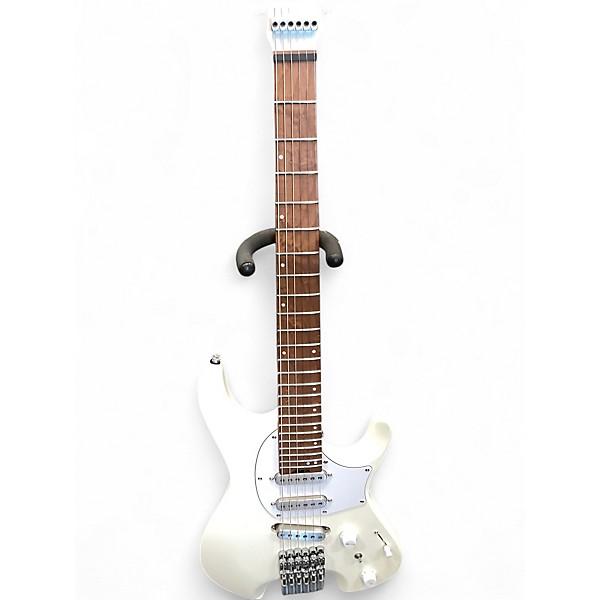 Used Ibanez ICHIKA SIGNATURE ICHI10 Vintage White Solid Body Electric Guitar