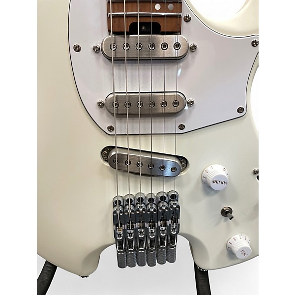 Used Ibanez ICHIKA SIGNATURE ICHI10 Vintage White Solid Body Electric Guitar