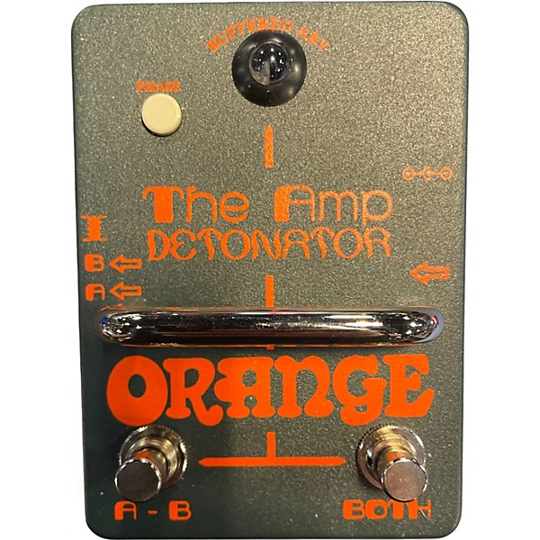 Used Orange Amplifiers Amp Detonator Active ABY Switcher Pedal