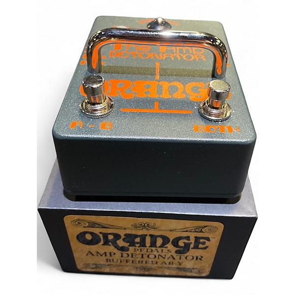Used Orange Amplifiers Amp Detonator Active ABY Switcher Pedal