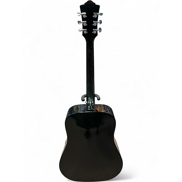 Used Guild D25 Black Acoustic Electric Guitar
