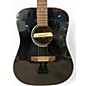 Used Guild D25 Black Acoustic Electric Guitar