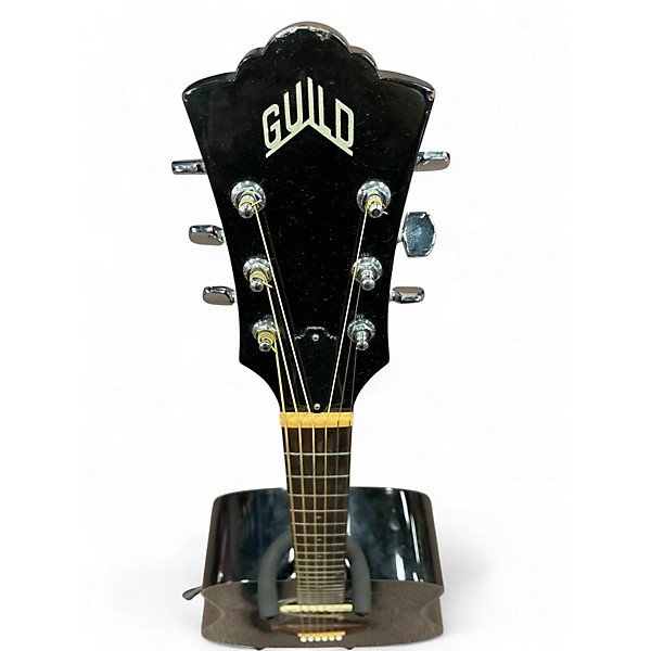Used Guild D25 Black Acoustic Electric Guitar