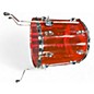 Used 2020s Ludwig 3 Piece Vistalite Ruby Drum Kit