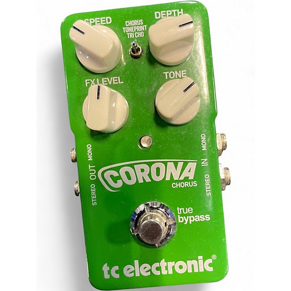 Used TC Electronic Corona Chorus Effect Pedal