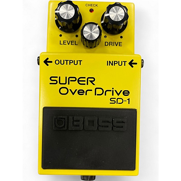 Used BOSS SD1 Super Overdrive Effect Pedal