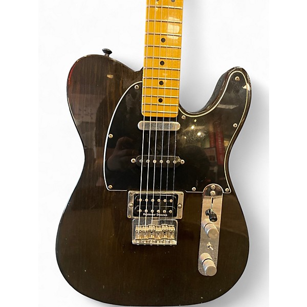 Used Fender Modern Player Telecaster Plus Trans Charcoal Solid Body Electric Guitar