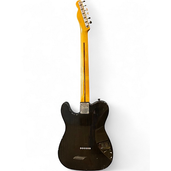 Used Fender Modern Player Telecaster Plus Trans Charcoal Solid Body Electric Guitar