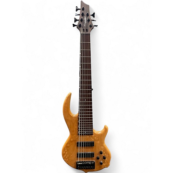 Used Conklin Guitars GT-7 7-String Natural Electric Bass Guitar