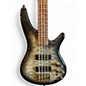 Used Ibanez SR400EQM Trans Gray Electric Bass Guitar