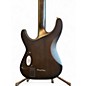 Used Schecter Guitar Research C1 Platinum Trans Black Solid Body Electric Guitar