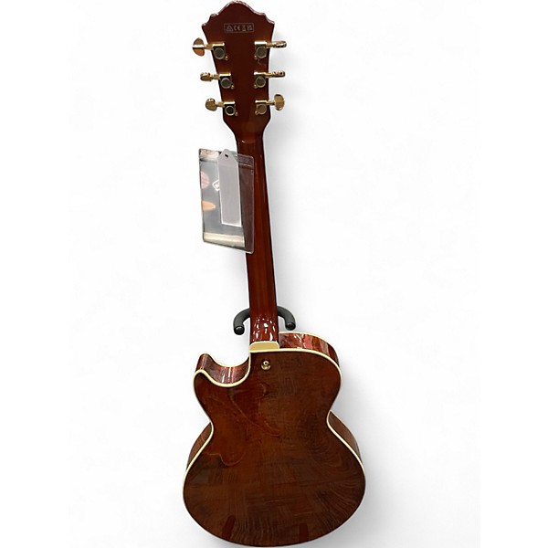 Used Ibanez AR520HFM 3 Tone Sunburst Hollow Body Electric Guitar