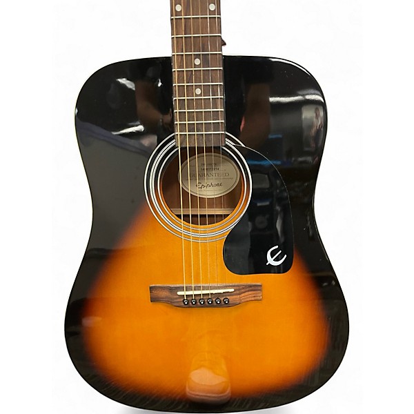 Used Epiphone DR 100 Vintage Sunburst Acoustic Guitar