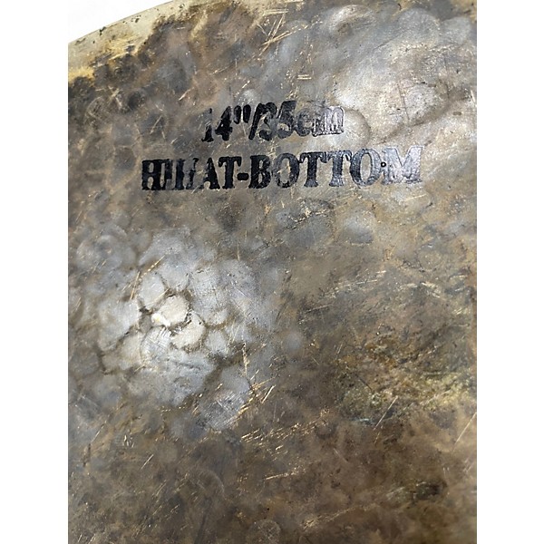 Used Zultan 14in Raw Hi-Hat Pair Cymbal