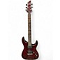 Used Schecter Guitar Research Diamond Series Hellraiser C7FR Black Cherry Solid Body Electric Guitar thumbnail