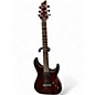 Used Schecter Guitar Research Diamond Series Hellraiser C7FR Black Cherry Solid Body Electric Guitar