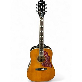 Used Epiphone HUMMINGBIRD STUDIO Natural Acoustic Electric Guitar