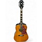 Used Epiphone HUMMINGBIRD STUDIO Natural Acoustic Electric Guitar thumbnail