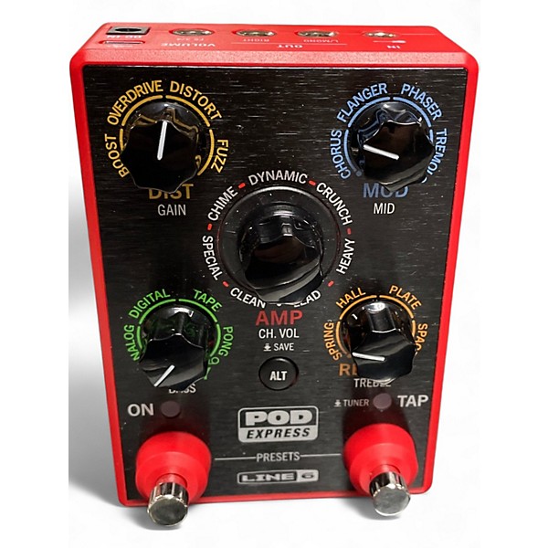 Used Line 6 POD EXPRESS BASS Effect Processor