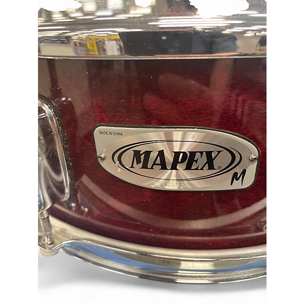 Used Mapex 14in M Series Snare Wine Red Drum