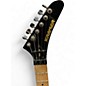 Used Kramer Baretta Feral Cat Rainbow Leopard Black Solid Body Electric Guitar