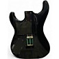 Used Kramer Baretta Feral Cat Rainbow Leopard Black Solid Body Electric Guitar