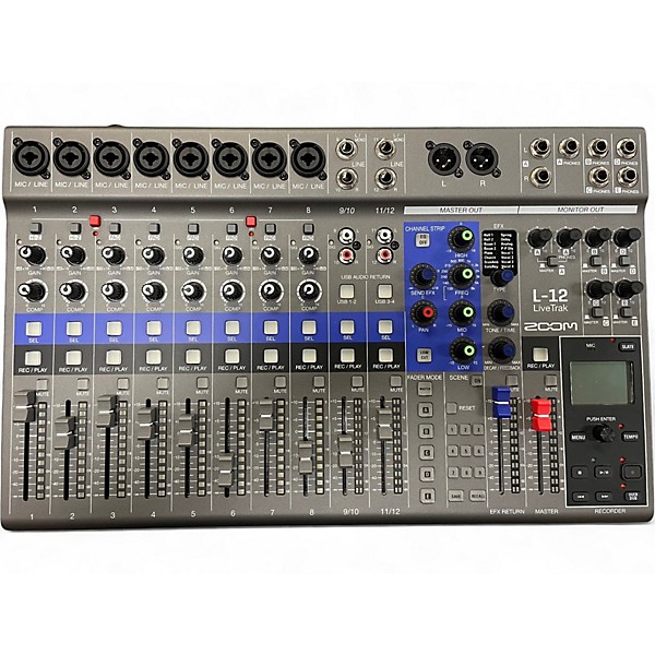 Used Zoom L12 LIVETRACK Unpowered Mixer