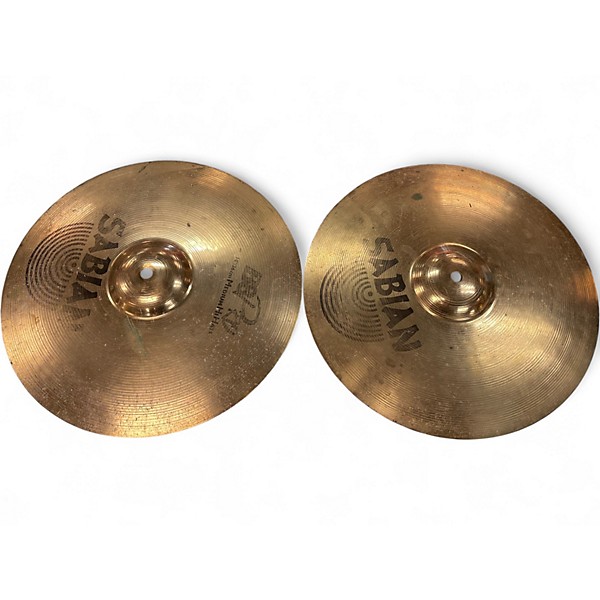 Used 2000s SABIAN 14in B8 PRO MEDIUM HI HATS Cymbal