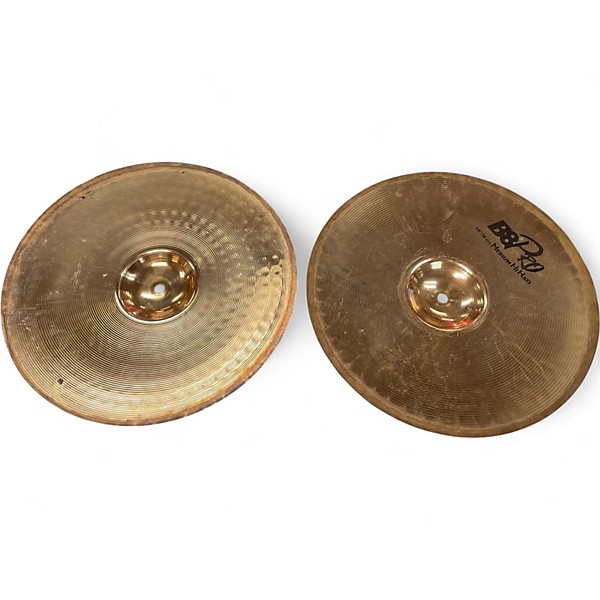 Used 2000s SABIAN 14in B8 PRO MEDIUM HI HATS Cymbal