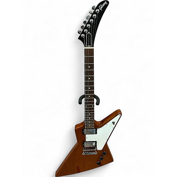 Used 2010s Gibson Explorer Antique Natural Solid Body Electric Guitar